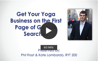 CE Workshop | Get Your Yoga Business on the First Page of Google Searches